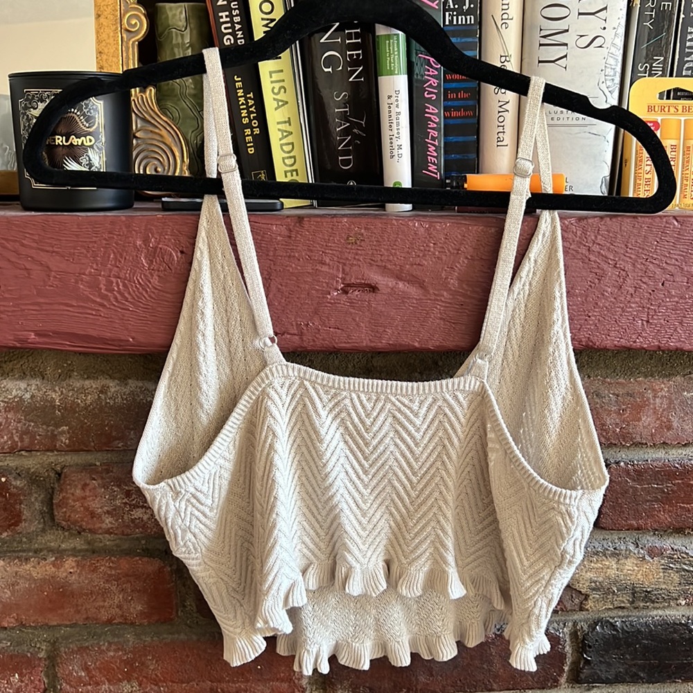 Free People Knit Cropped Tank - Picture 2 of 4